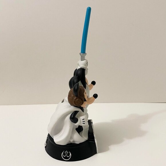 2009 Star Wars Disney Mickey & Minnie Mouse Star Tours Coin Piggy Bank Figurine - Picture 11 of 16